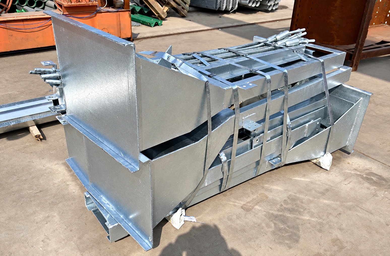 Impact face and side frames